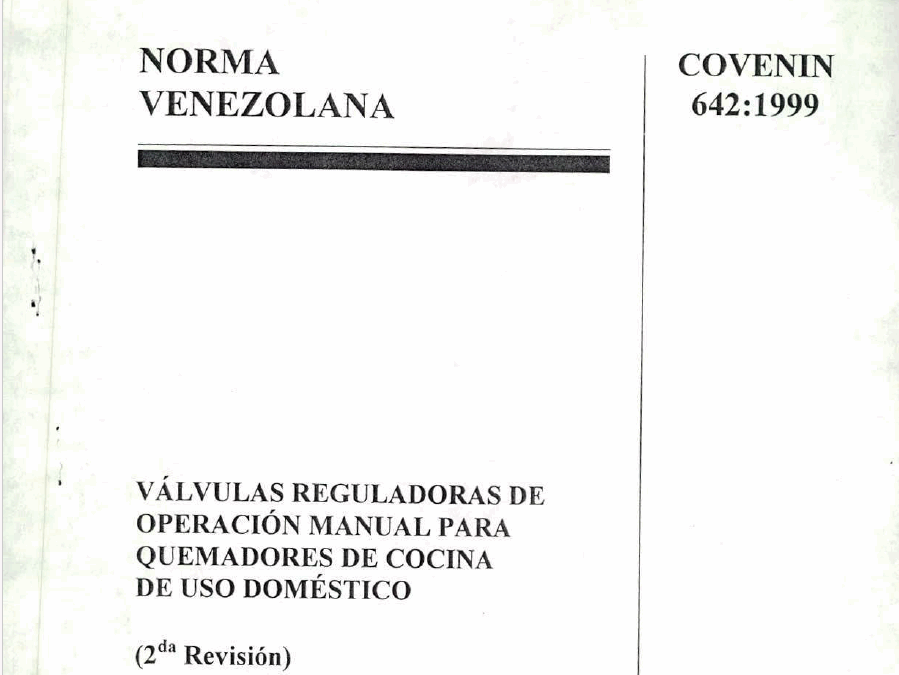 COVENIN 642-1999